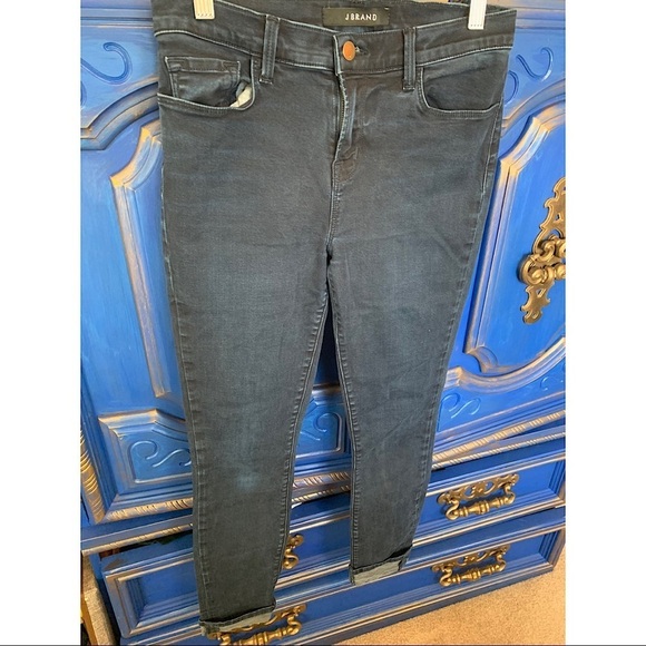 J Brand Atmosphere Dark Wash Skinny Leg Size 29 - Picture 1 of 3